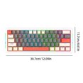 thumbnail image 1 of Teclado mecánico para juegos de 61 teclas con retroiluminación RGB de 1000 mAh para tableta portátil (O) Ndcxsfigh Para estrenar, 1 of 5