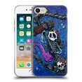 thumbnail image 1 of Head Case Designs Officially Licensed David Lozeau Colourful Grunge Mermaid Anchor Soft Gel Case Compatible with Apple iPhone 7 / 8 / SE 2020 & 2022, 1 of 7