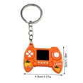 thumbnail image 3 of Playful Fruit Designs Gaming Keychain Creative Gamepad Keyring Lightweight PVC Key Holder Perfect For Accessories, 3 of 9