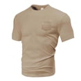 thumbnail image 6 of JAJAHO Mens Pocket T Shirts Basic Tees For Men Loose Fit Lightweight Short Sleeve Crew Neck Summer Solid Color Tshirts Stylish Tops, 6 of 7