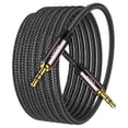 thumbnail image 1 of Cable auxiliar VIOY, carcasa de cobre, sonido Hi-Fi, 3,5 mm, macho a macho, 15 m, 1 of 8