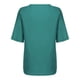 thumbnail image 4 of Gibobby Blusas Holgada Tamaño manga mujer pulóver camisa suelta corta flor Tops más blusa estampada blusa de mujer（Verde， S), 4 of 5