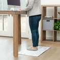 thumbnail image 6 of SoHome Cozy Living Modern Marble Anti-Fatigue Kitchen Mat, Grey/White, 20"x36", 6 of 8