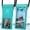 Green, variant on Waterproof Phone Pouch, 7.0 inch Waterproof Phone Case for iPhone 17 16 15 Pro Max Galaxy S26 S25 S24 Ultra, IPX8 Large Space Adjustable Neck Lanyard Phone Pouch for Beach Travel Must Haves