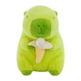 thumbnail image 3 of Peluche de capibara para abrazar, regalo ideal para San Valentín o para niñas. 35cm, 3 of 9