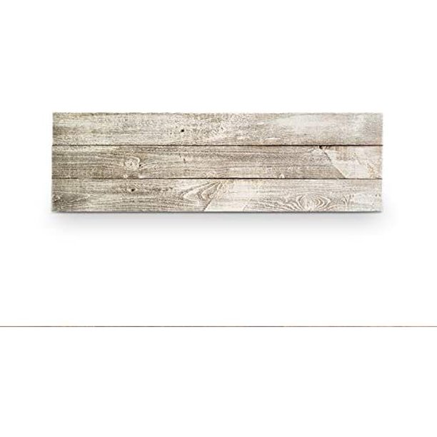 3 Foot DIY Blank Rustic Weathered Reclaimed Natural Wood Sign With Sawtooth Hangers For Door Or