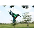 thumbnail image 7 of BOXCASA Hummingbird Suncatcher Stained Glass Window Hangings,Stained Glass Birds Decoration for Kitchen Window,Hummingbird Gift for Mom, Unique Birthday Gift for Women Friends Neighbors Colleagues, 7 of 7
