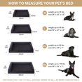 thumbnail image 5 of BFPETHOME Camas lavables para perros grandes, cama ortopédica para perros grandes, sofá cama para perros grandes con funda extraíble lavable, forro impermeable y parte inferior antideslizante, sofá ca, 5 of 5
