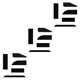 thumbnail image 5 of Advancent Rampa de elevación de umbral segura y no tóxica ABS de 4 piezas para la mayoría de los robots aspiradores negros Type1 NO1, 5 of 6