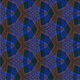 thumbnail image 1 of Ahgly Company Machine Washable Indoor Square Transitional Blue Jay Blue Area Rugs, 4' Square, 1 of 7