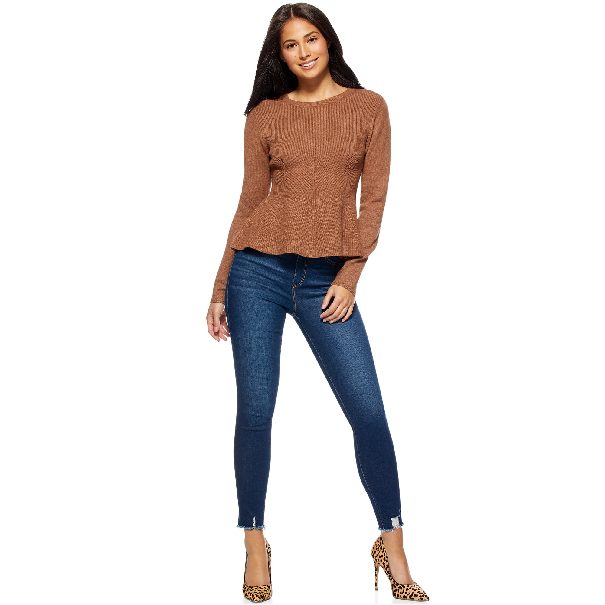 Sofia Vergara Sofia Jeans By Sofia Vergara Women S Crewneck Peplum Sweater Walmart Com Walmart Com Facebook gives people the power to share and makes. sofia jeans by sofia vergara women s crewneck peplum sweater