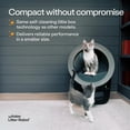 thumbnail image 3 of Litter-Robot EVO by Whisker, Black – Automatic Self-Cleaning Cat Litter Box, Compact Space-Saving Design, Advanced Odor Control, Works with Any Clumping Litter, WhiskerCare™ 1-Year Warranty, 3 of 7