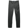thumbnail image 2 of Matchstick Men's Cotton Straight Fit Casual Trouser Flat Front Suit Pants, 2 of 6