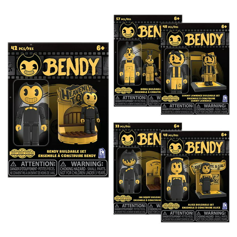 Bendy and the Ink Machine Set of 8 Alice Bendy Boris Sammy 