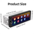 thumbnail image 5 of Radio Multimedia para Coche de 1 Din, 6,86 Pulgadas, HD, Carplay, Pantalla Táctil, Enlace de Espejo, Estéreo, Bluetooth, USB, FM, Cámara, 5 of 5