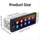 thumbnail image 5 of Radio Multimedia para Coche de 1 Din, 6,86 Pulgadas, HD, Carplay, Pantalla Táctil, Enlace de Espejo, Estéreo, Bluetooth, USB, FM, Cámara, 5 of 5