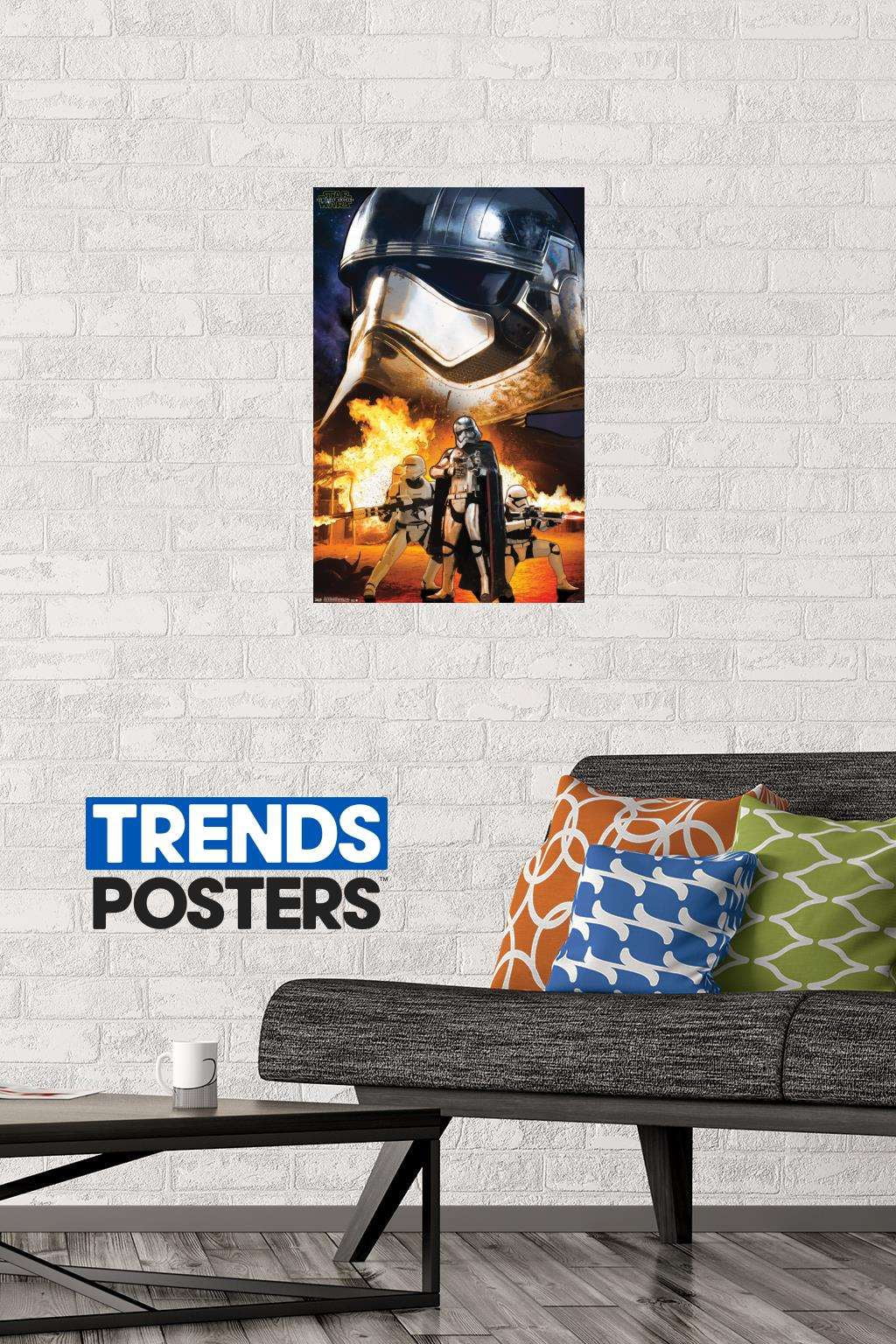 Star Wars: The Force Awakens - Troopers Wall Poster, 14.725" x 22.375"