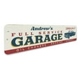 thumbnail image 3 of Full Service Garage Novelty Decor, Metal Wall Sign - 4x18 Inches, 3 of 4