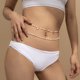 thumbnail image 2 of Cadena de cintura con cuentas de mariposa para el vientre, cuentas doradas para el cuerpo, joyería africana, cadena de bikini elástica con cuentas para mujeres y niñas, 2 of 5