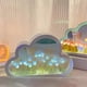 thumbnail image 1 of DIY Tulip Night Light, Cloud Mirror Simulation Flower Bedroom Sleeping Table Lamp, Home Decoration, Room Decor for Teen Girls, Light (Blue), 1 of 4