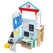 KidKraft Let’s Pretend™ Wooden Pet Doctor Pop-Up Toy with 18 Accessories