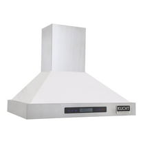 Kucht Professional 30" Stainless Steel Wall Mounted Range Hood in White