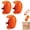 Orange, variant on Egg Shell Opener, New Multifunctional Peeler Shell Remover for Raw and Hard Boiled Eggs, Stainless Steel Egg Cracker Shell Opener Egg Cracker Tool for Home Kitchen (Pink, 1 Pcs)