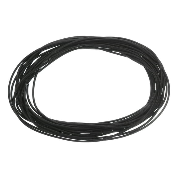 REGALWOVEN Silicone Foam Seal Strip Long Sponge Rubber Weather Seal Strip Round Rubber Cord Solid 1mm x 4m