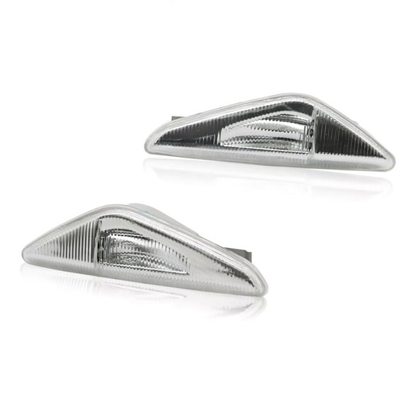 2Pcs LED Fender Side Marker Lights for BMW X3 F25 X5 E70 X6 E71 E72, Turn Signal 63137171007 63137171008