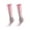 Pink-C4, variant on Homeyce Compression Socks Men Athletic Socks for Men Knee High Breathable Lightweight Socks with Graduated Support for Flight Running Sports Daily Wear,Saffron L