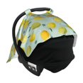 thumbnail image 7 of Car Seat Cover Baby, Funny Lemon Flowers Baby Car Seat Cover for Baby Boys Girls Newborn , Infant Car Seat Canopy Cover Nursing Breastfeeding Cover Warm Blanket, 7 of 7