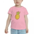 thumbnail image 2 of Pineapple Funny Toddler T Shirts for Boys Girls (Pink, 5/6T), 2 of 5