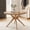 Blonde, variant on Plank+Beam Verso Round Dining Table, 47" Solid Wood Kitchen & Dining Room Table, Pecan