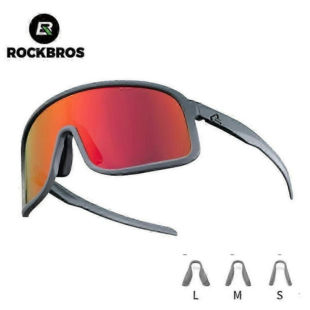 Polarized Cycling Glasses for Men Women Shield Sunglasses UV Protection Sports Sunglasses A