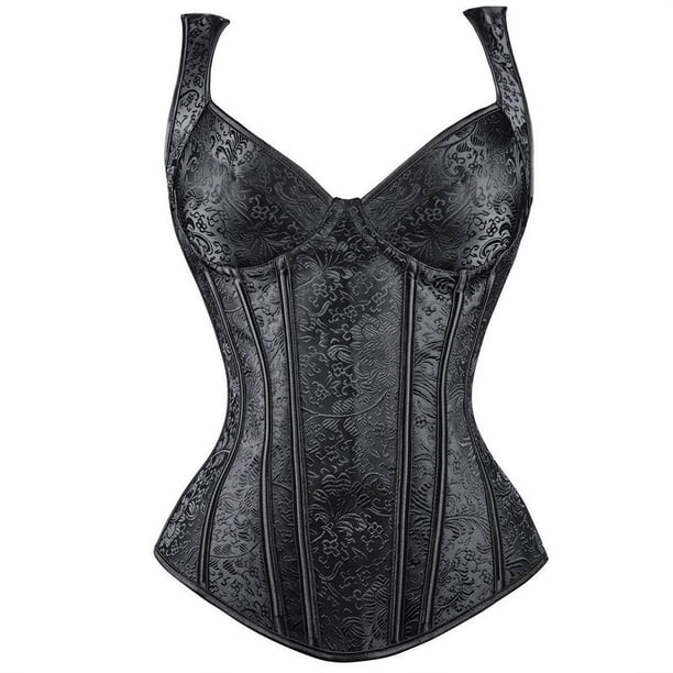 Faja moldeadora con tirantes para el hombro y estampado de estilo europeo y americano