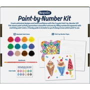 Crayola Paint by Number Kit for Kids & Adults, 20 Templates & 12 Paint Colors, Brush & Guide Included, Art Activity Set for Beginners, Gift for Kids, 8+