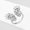RP5032 Platinum, variant on Womens Zircon Copper Geometric Ring Inlaid Fashion Jewelry Elegant Durable Statement Ring Versatile DesignsXXX
