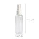 thumbnail image 5 of Guardurnaity 1PC Spray Bottle10ml 30ml 60ml 80ml 100ml 120ml 200ml Botellas de perfume vacías Bomba de niebla recargable Perfume Atomizador Cuentagotas de vidrio y botellas transparente 60ml, 5 of 6
