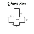thumbnail image 4 of Your Lifestyle by Donna Sharp Brown Bear Cabin Chair Sofa Cover, 4 of 4
