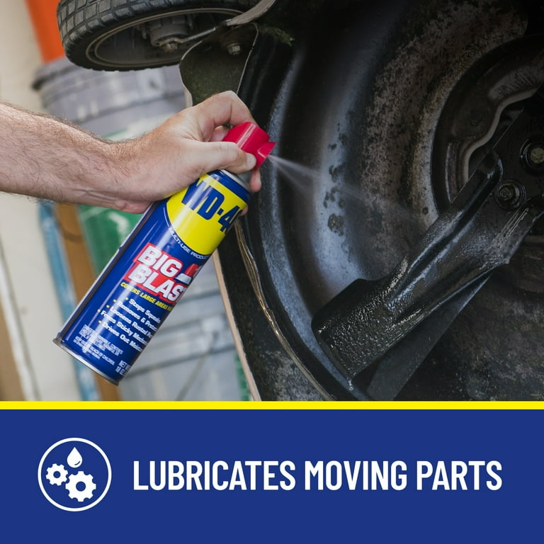 6 pack) WD-40 Multi-Use Product Big-Blast Lubricant with Wide