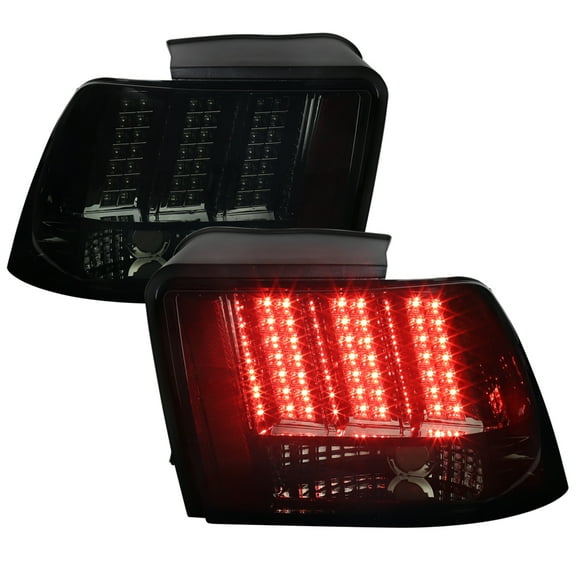 SEQUENTIAL LED TAIL LIGHTS SMOKE Made for and Compatible with 99-04 FORD MUSTANG