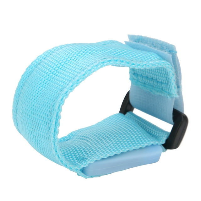 LED Bracelet, Adjustable 3 Gear Lighting Mode LED Armband High Visibility For Outdoor Night Sports For Bikers For Joggers Blue