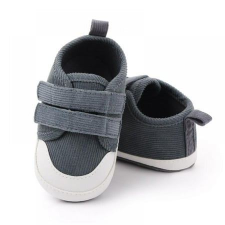 

Toddler Shoes Classic Canvas Baby Shoes Autumn Baby Boys Shoes Comfortable And Breathable Anti-Slip Casual Toddler Soft Soled Walking Solid Color Sneakers