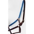 thumbnail image 3 of Horse English Padded Leather  COB Western  Show Halter Blue 803H209BLC, 3 of 3