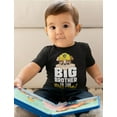 thumbnail image 5 of Big Brother Shirt for Toddler Rubble Paw Patrol Toddler Kids T-Shirt Black 3T, 5 of 6