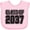 AD-Pink, variant on Class of 2037 Boys or Girls Baby Bib