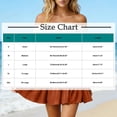 thumbnail image 4 of QATAINLAV Womens Mini Skirt Solid Color Cute Pleated Skater Skirts Renaissance Pirate Skirt Summer Vacation Outfits Beige XXL, 4 of 7