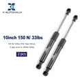 thumbnail image 6 of Unique Bargains 2Pcs 10 Inch 33 Lbs/ 150N Black Lift Supports Struts Shocks Gas Spring Universal for RV Car Truck Boat, 6 of 7