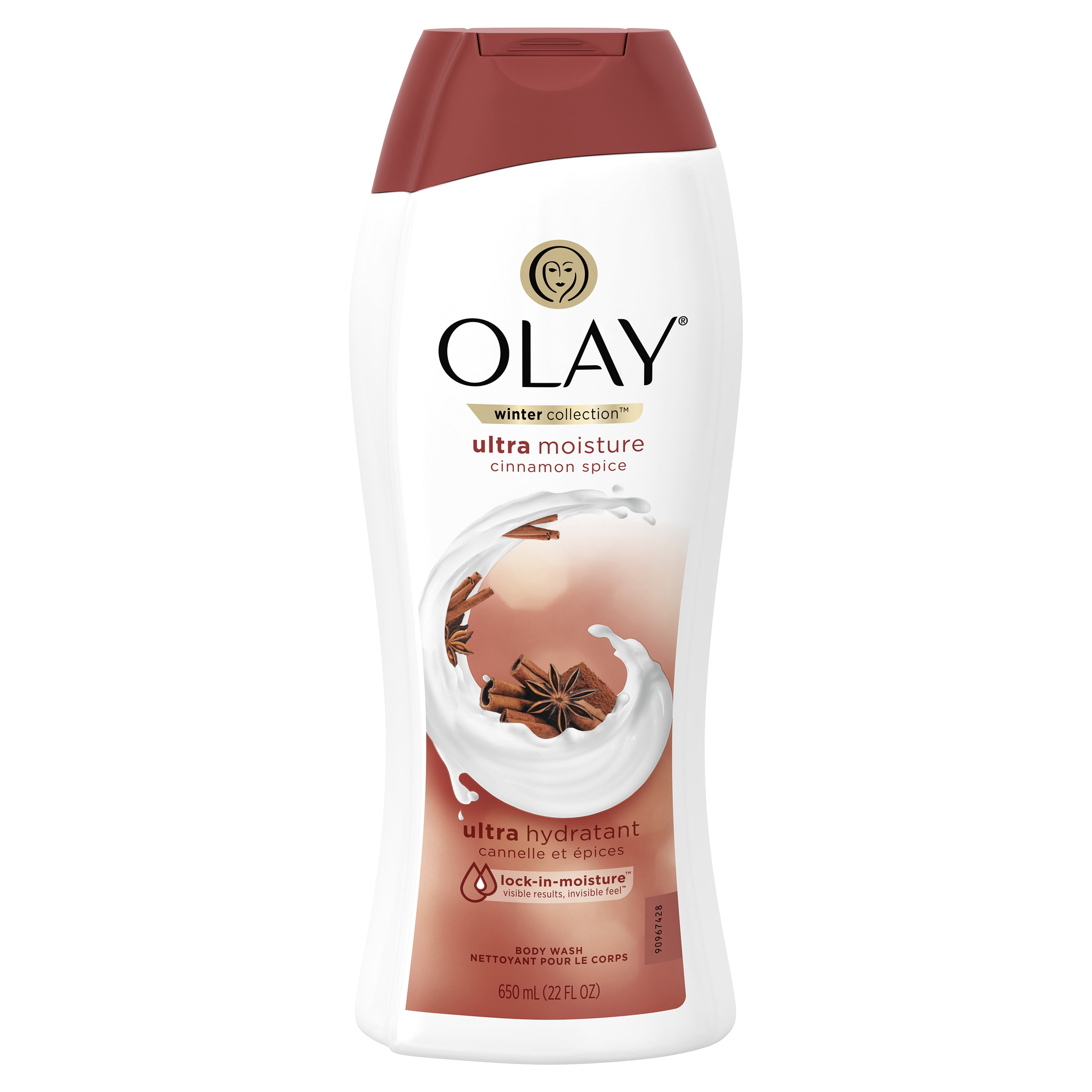 Olay Ultra Moisture Cinnamon Spice Body Wash, 22 oz