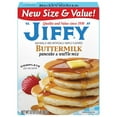 thumbnail image 2 of (3 pack) Jiffy Buttermilk Pancake & Waffle Mix 32 oz, 2 of 7